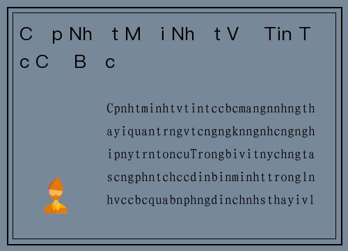 Cập Nhật Mới Nhất Về Tin Tức Cờ Bạc