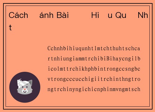 Cách Đánh Bài Đỏ Hiệu Quả Nhất