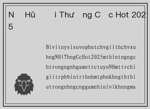 Nổ Hũ Đổi Thưởng Cực Hot 2025