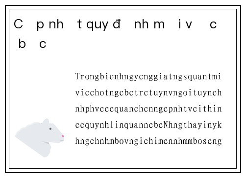 Cập nhật quy định mới về cờ bạc