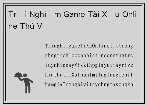 Trải Nghiệm Game Tài Xỉu Online Thú Vị