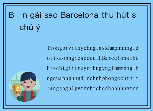 Bạn gái sao Barcelona thu hút sự chú ý